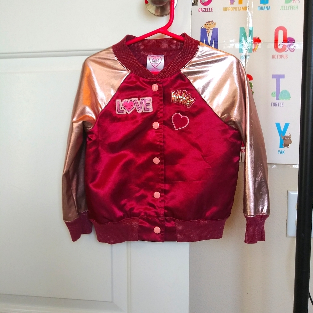 Girls jacket size 4 in toddler